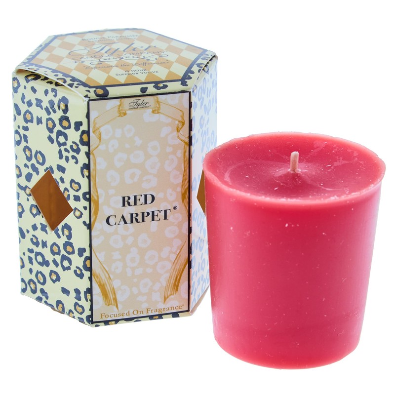 Tyler Candle Company - 2oz Votive Candle - Red Carpet