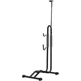 Andeshunk Bicycle Floor Stand, 3 in 1 Display Stand Rack and Repair Stand for Mountain Bikes, Road Bicycles for 29 Inch Wheels, Black