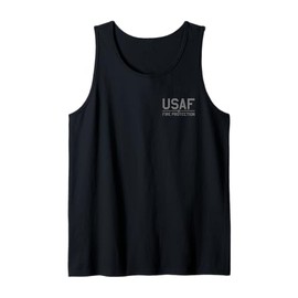 US AIR FORCE USAF FIRE PROTECTION RESCUE HAZMAT Tank Top