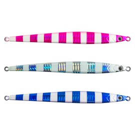 Orurdo qb100160b32n0 Heavy Slow Jig (Long), 6.3 oz (180 g), 3 Color Set, B