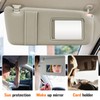 Sun Visor with Light for 2009-2016 Toyota Venza with Sunroof,