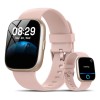 Cillso Reloj Inteligente Idw26 Rosa Pantalla Táctil Ip68