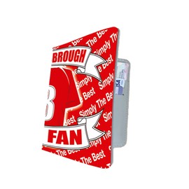 Middlesbrough Football Shirt Travel Passport Holder Case Gift Present