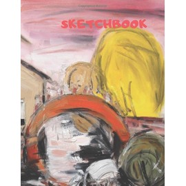 SKETCHBOOK: An Asian Style Sketchbook for Artists: 8.5 x 11 Large Blank Pages with White Paper. Notebook and Sketchbook to Create Your Own Work. Good for Drawing and Doodling.