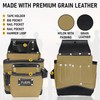 FUERI Nylon Tool Belt Bags Pouches Heavy Duty for Men