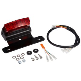 Hurricane HA5819R Tail Lamp Kit, LED Rectangular Red Lens, Rebel 250, Rebel 500