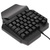 One Handed Gaming Keyboard 39 Keys Luminous Ergonomic Design Anti