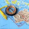 2 PCS Compass Navigation Set Clear Waterproof Orienteering Compass with