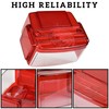 SAUTVS Red Tail Light Housing for Kawasaki Mule, Tail Lamp