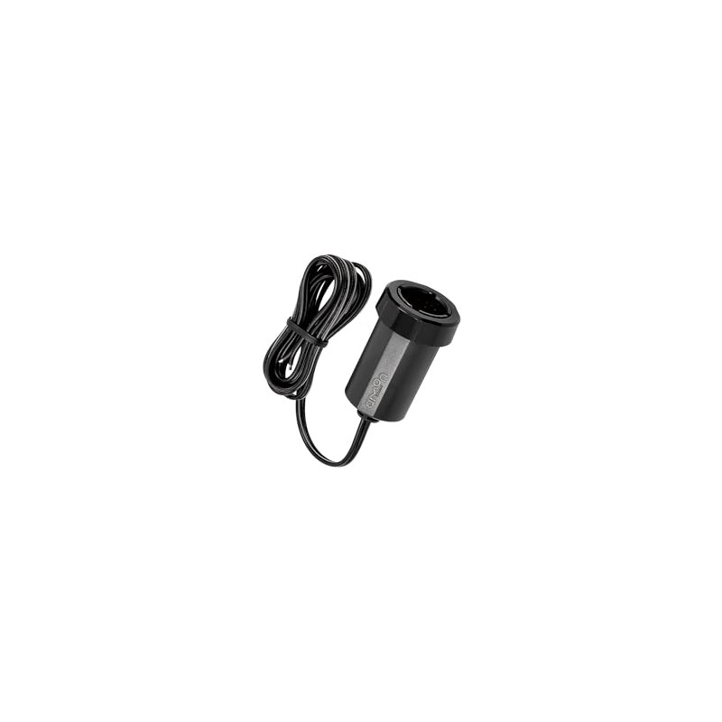 Amon power supply socket 12/24 VDC/80W or less, plug lock