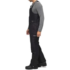 Arctix Men's Avalanche Athletic Fit Insulated Bib Overalls, Black, X-Large/32" Inseam