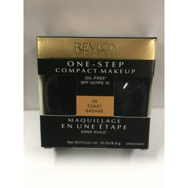 REVLON New Complexion One-Step Compact Makeup Oil Free SPF 15-TOAST