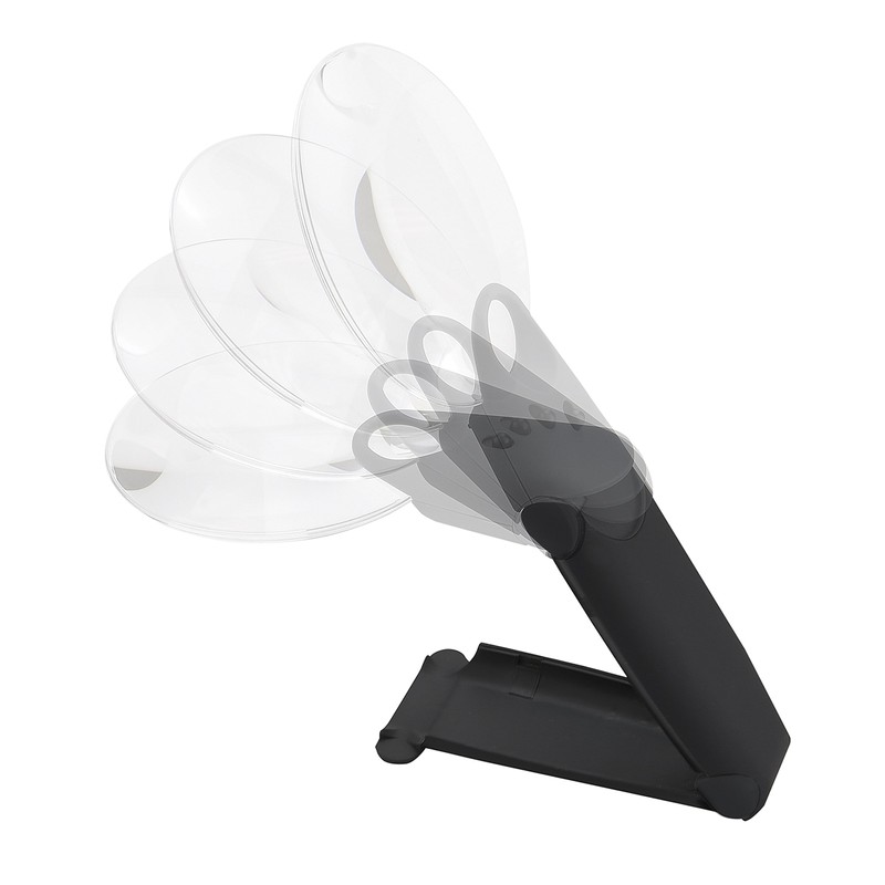 Carson FreeHand 2.5x LED Lighted Hand-Held or Hands-Free Magnifier with