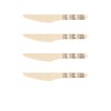 Perfect Stix - Cheese Choice-20 Wooden Disposable Cutlery Knifes