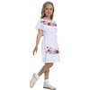 YZXDORWJ Mexican Dress for Girls Embroidered Cinco de Mayo Dress