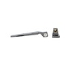 1-7/8" Offset Polished Chrome Cam-Rise Lift-Off Walk-in Door Hinge -