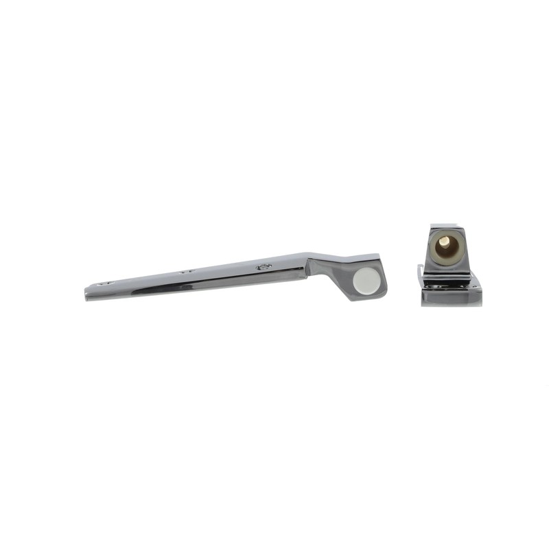 1-7/8" Offset Polished Chrome Cam-Rise Lift-Off Walk-in Door Hinge -