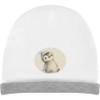 Azeeda 'Cute Penguin Wearing Beanie' Kids Slouch Hat (KH00036583) White