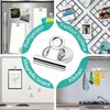 BEANPRECOY 25 Pcs Magnetic Clips, Magnetic Hooks Clips, Strong Refrigerator