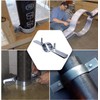 Highcraft DMST-HF34-10 Riser Clamp Vertical Pipe Hanger for Copper, Iron,