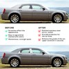 BASIKER Car Door Chrome Pillar Covers Trim Fit for 2005-2010