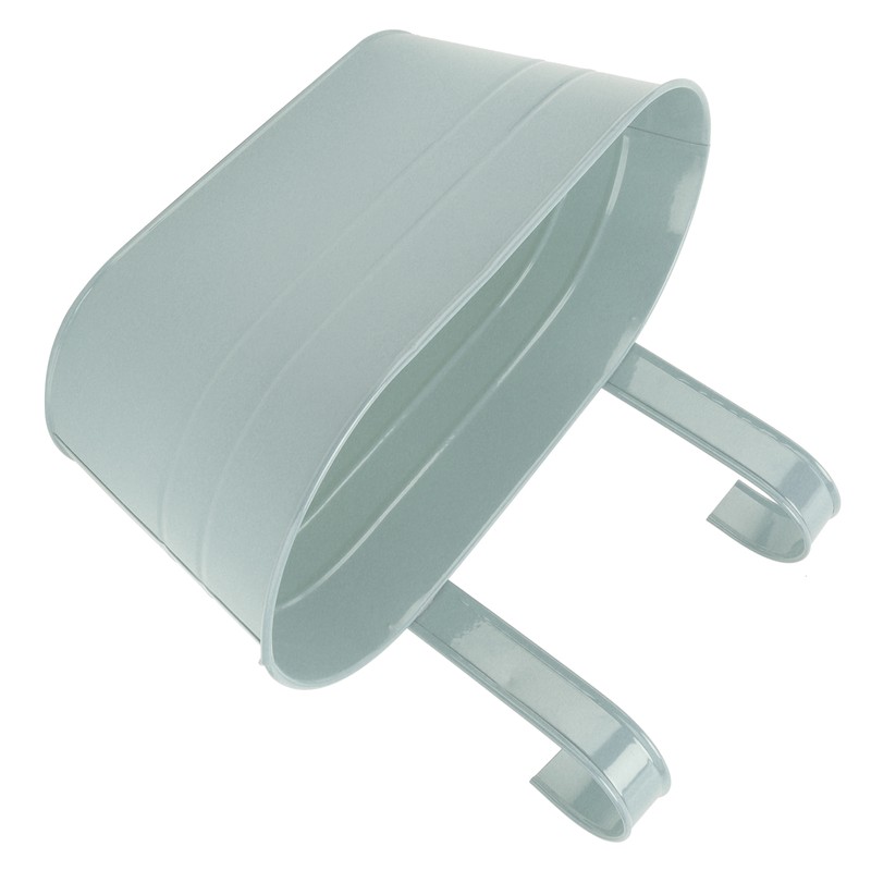 Hanging Flower Planter Iron Bucket Flower Pot Holder with Detachable