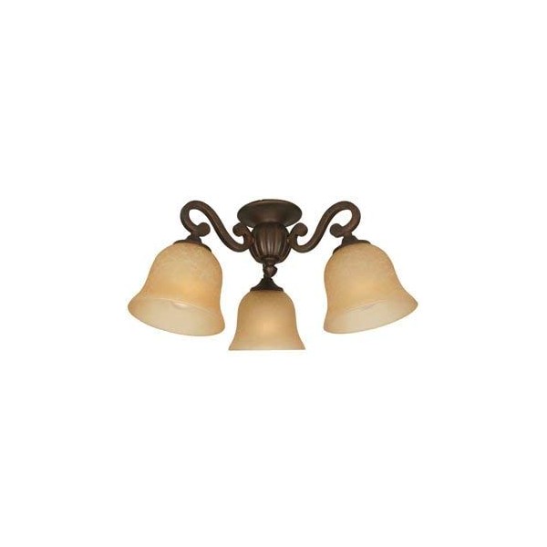Craftmade LK49-AG-LED Universal 3-Light Kit, LED 27 Total Watts, Aged
