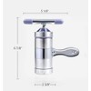 Stainless Steel Noodle Maker,Manual Pasta Machine Stainless Steel Pasta Maker