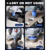 Diamond Tile Hole Saw Kit - 10Pcs 1/4'', 5/16'', 3/8'',