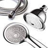 Luminex by PowerSpa 7-Color 24-Setting LED Shower Head Combo with