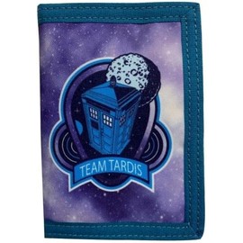 Scificollector Doctor Who Tardis Kids Wallet with Zipped Coin Compartment & Card and Note Slots