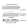 Magnetic Door Latches, Push to Open, 4 Pack Cabinet Push