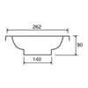 yotoriyama Sieve & It's 269 × 269 × 100 mm 400 Mesh 639 