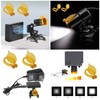 2PCS Yellow Filter for LED Head Light Lamp Dental Loupes