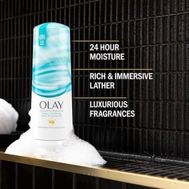 Olay Indulgent Moisture Body Wash for Women, Infused with Vitamin B3, Notes of Caribbean Guava and Coconut Scent, 20 fl oz
