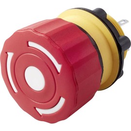 TRU COMPONENTS TC-LAS1-A22Y-01TSB Emergency Stop Switch 250 V/AC 3 A 1 Opener IP65 Pack of 1