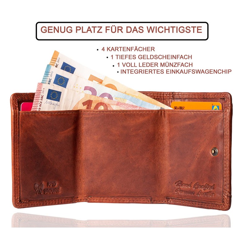 MATADOR 556 Small Mini Purse, Vintage Brown, coin purse