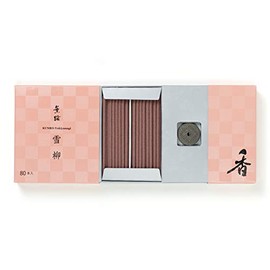 Shoyeido Incense Shuji Snow Willow Stick Type 80 Sticks