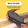 General Tools Locking Contour Gauge #834X with Extra Long Pins,