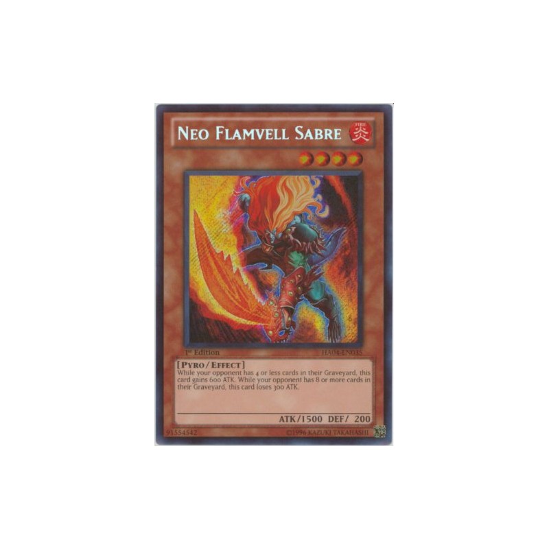 Yu-Gi-Oh! - Neo Flamvell Sabre - Hidden Arsenal 4