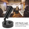 RV Bedside Reading Light Rotatable Wall Mount LED Spot Reading