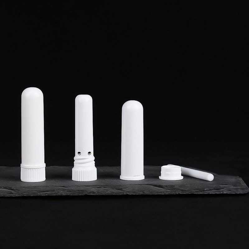 ZIOJOVK 12 Sets Essential Oil Aromatherapy Tubes Inhaler Sticks Blank