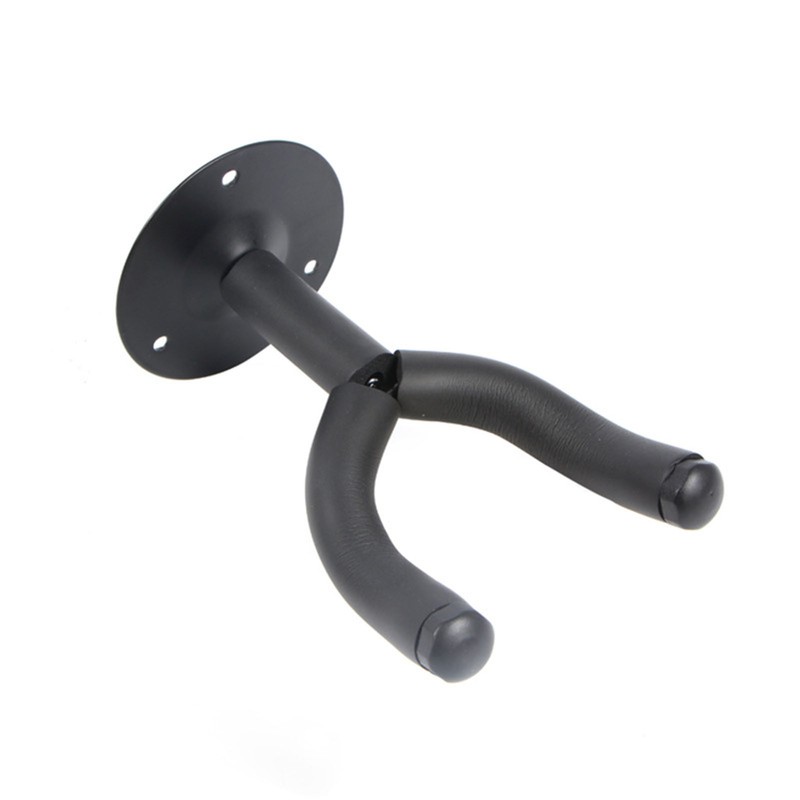 4Pcs Guitar Wall Mount Hanger Hook Acoustic Electric Bass Metal