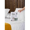 100% Polyester Waterproof Dust Mite Proof Mattress Protector 25cm Deep