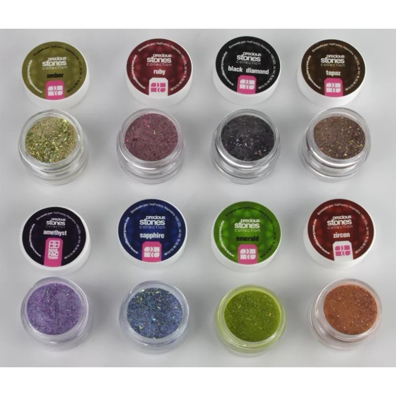 Nail Factory Polvo Acrílico Preciousstones Collection Nail Factory 8 Tono