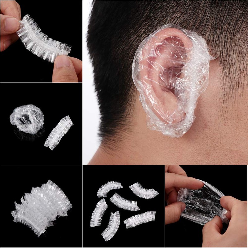 Samcos Disposable Ear Caps, Ear Covers, Approximately 100 Pieces, Ear