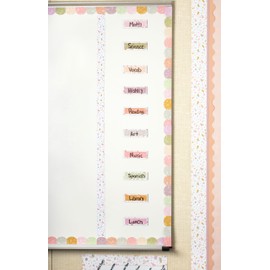 Teacher Created Resources Terrazzo Tones Scalloped Magnetic Border (TCR77585)
