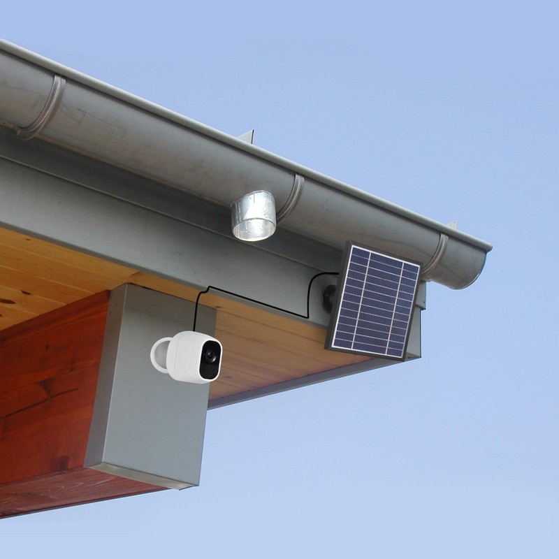iTODOS Solar Panel for Arlo Pro, 11.8Ft Outdoor Power Charging