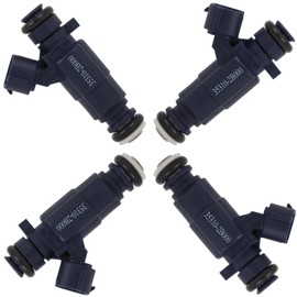 ROADFAR OEM Part FJ1108,353102B000, 35310-2B000, 842-12407, 0280157174 Fuel Injectors Compatible for 2010-2011 for Kia for Soul Fuel Injector 4 Holes 4Pcs