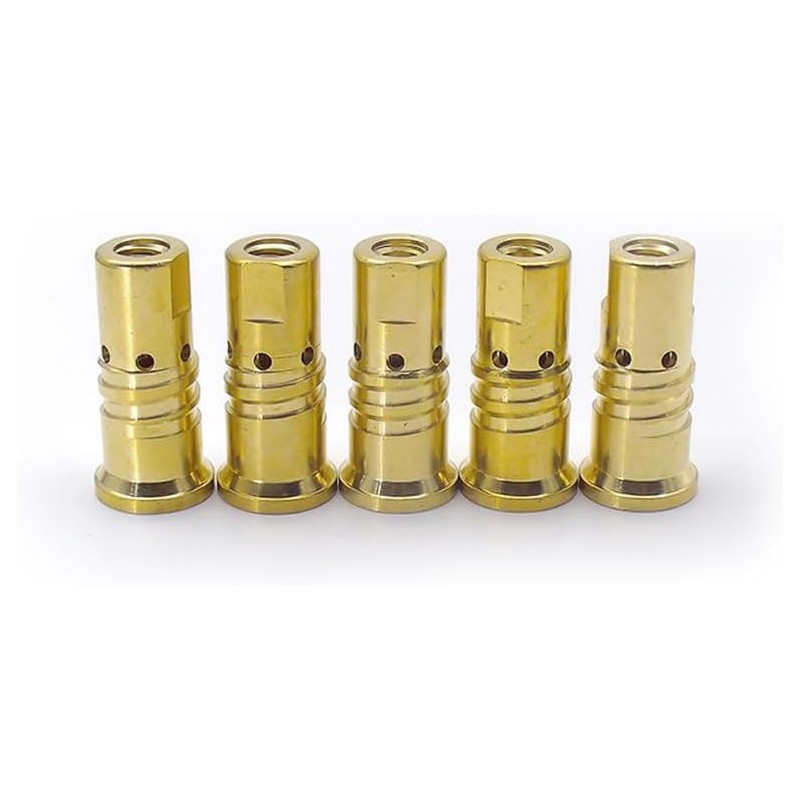 5PK Gas Diffuser 206195 1/8" Fits Miller Spoolmatic 15A 30A